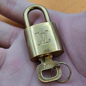 LV Padlock and Key set #313